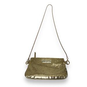 VTG Extyn Accessories Small gold sequin bag with chain straps